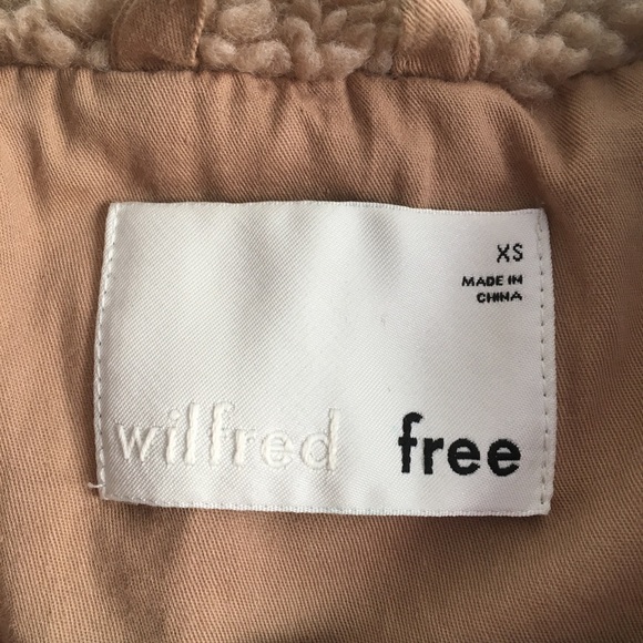 Aritzia Wilfred Free The Teddy Jacket - Picture 7 of 13